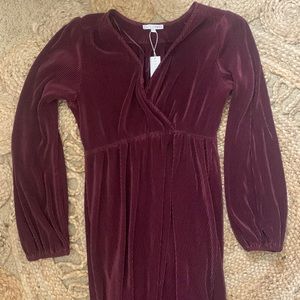 Long dress. Burgundy. Baltic born brand. Size large.